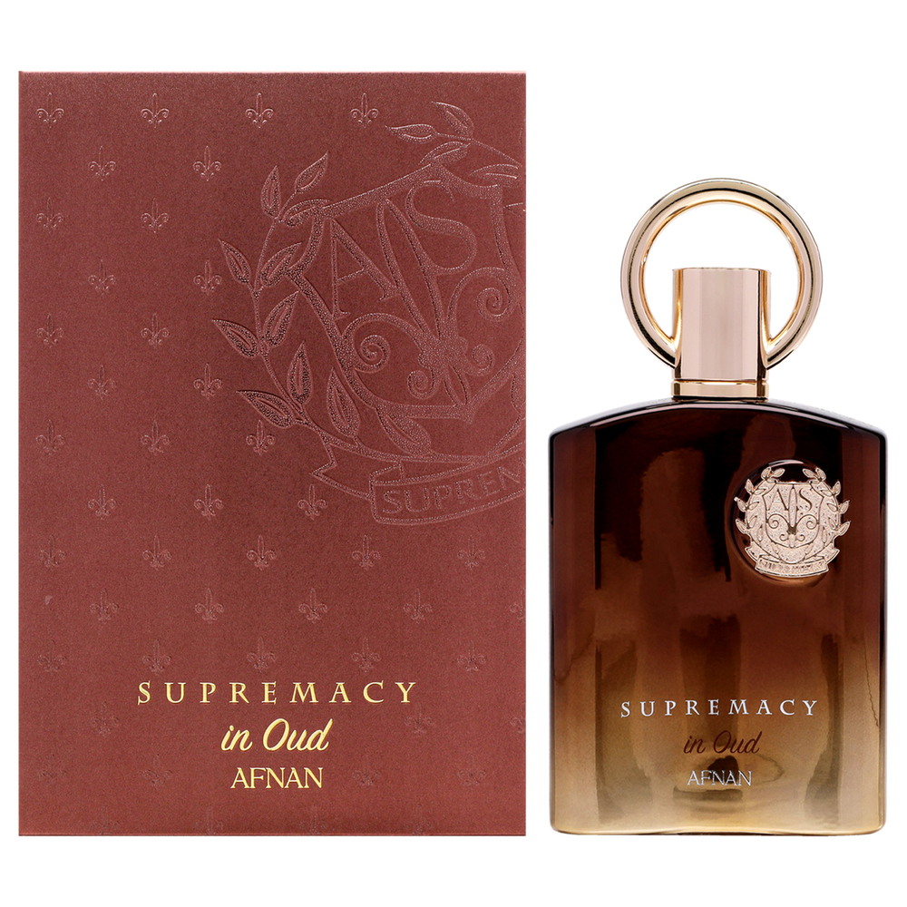 Supermacy In Oud by Afnan for Men - 3.4 oz Extrait de Parfum Spray
